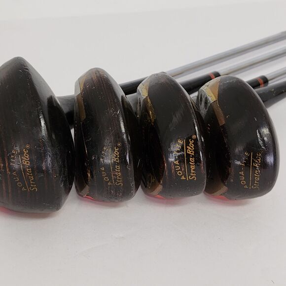 Vintage Wilson Staff-II 4300 Strata Block Wood Set 1,3,4,5 Regular Steel RH Fair - Picture 4 of 16